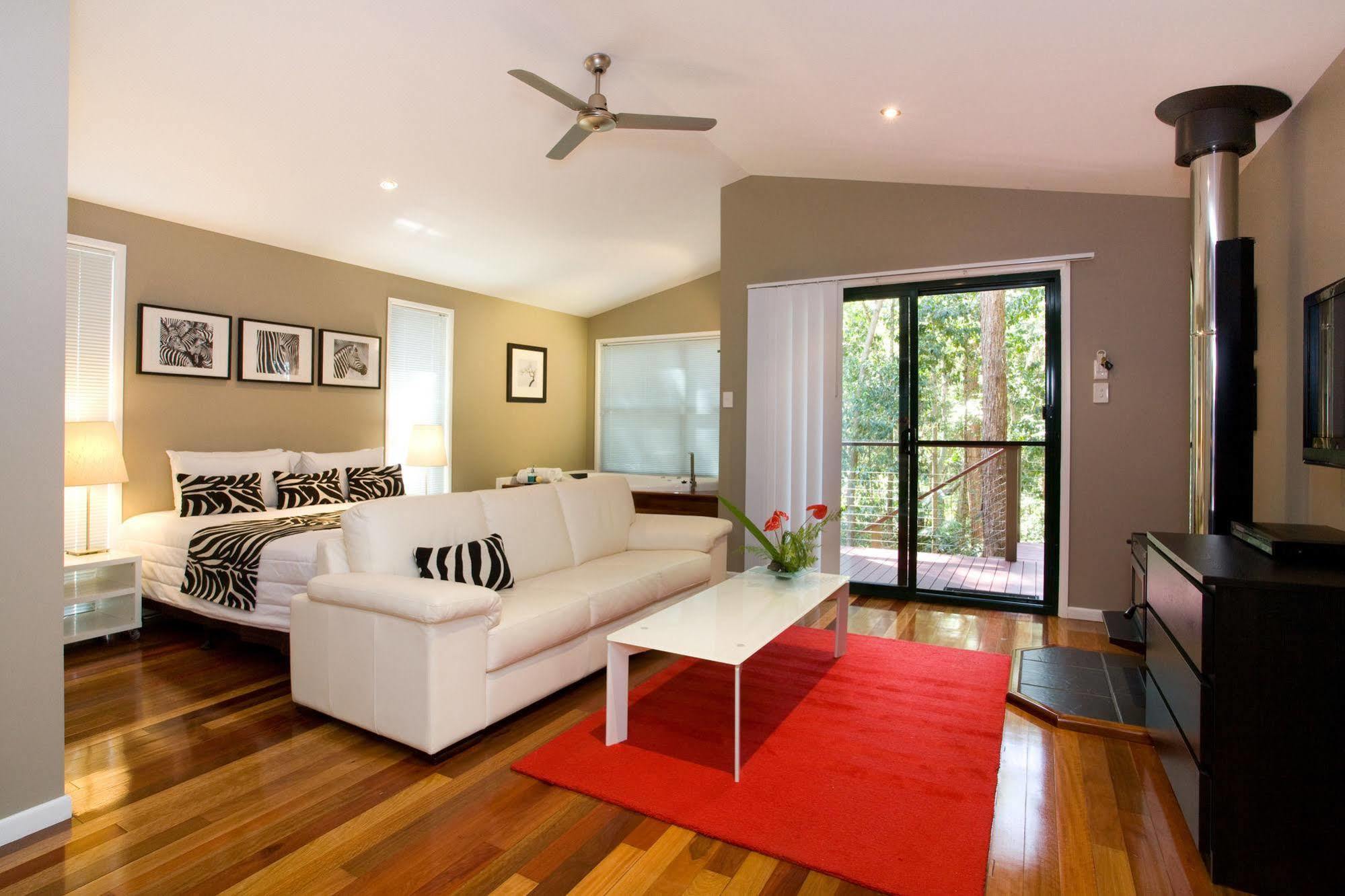 Amore On Buderim Rainforest Cabins Sunshine Coast Luaran gambar
